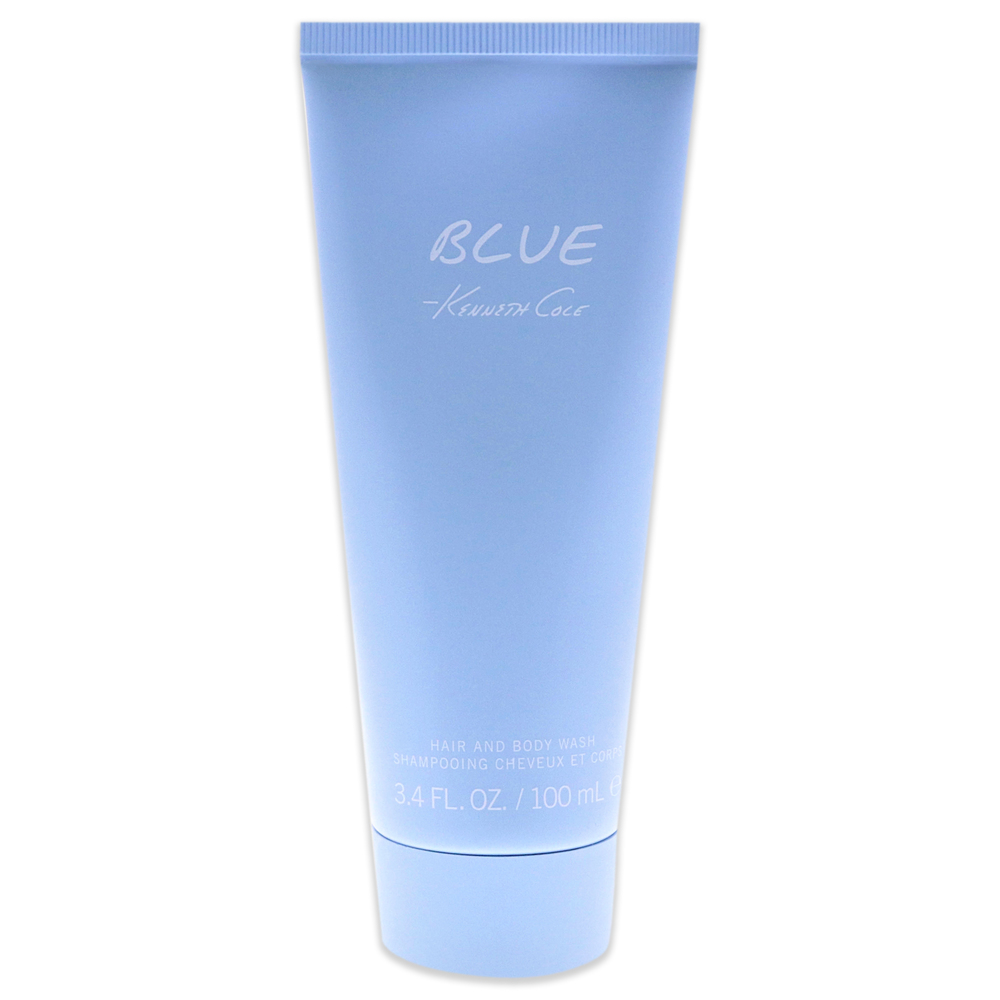 Kenneth Cole Blue by Kenneth Cole for Men - 3.4 oz Hair and Body Wash (Unboxed)